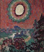 Delaunay, Robert The disk Landscape Germany oil painting artist
